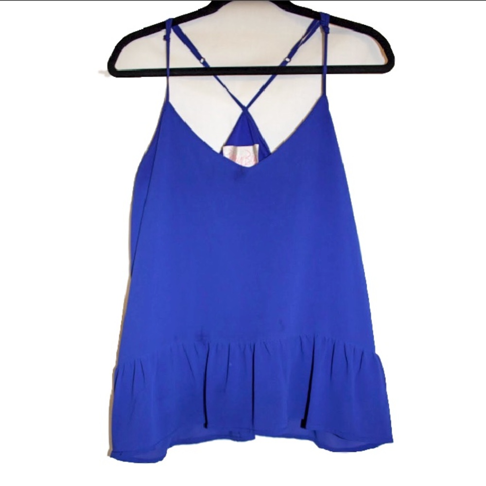 Rory Beca Blue Crossback Blouse